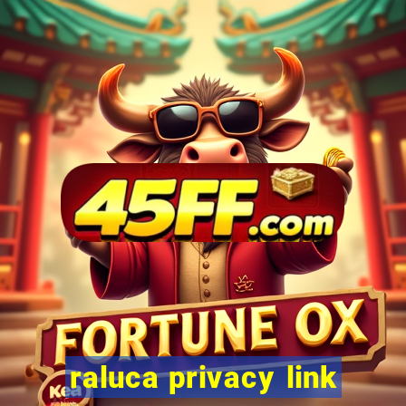 raluca privacy link
